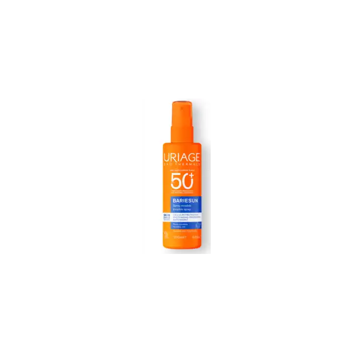 Bariesun Spray Protector Sin Perfume SPF50+ 200 ml - Uriage - Comparador de precios