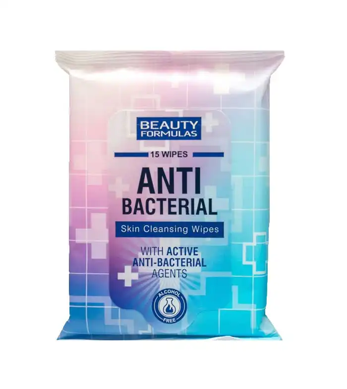 Beauty Formulas - Toallitas limpiadoras Anti Bacterial sin alcohol - Beauty Formulas - Comparador de precios