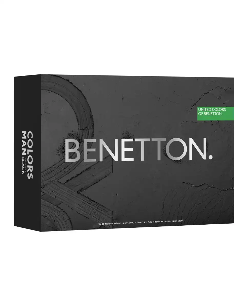 Benetton - Estuche De Fragancia Colors Man Black - Benetton - Comparador de precios