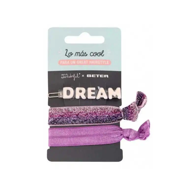 Beter - *Mr. Wonderful x Beter* - Set de clip con detalle + 2 coleteros Sueños - Beter - Comparador de precios