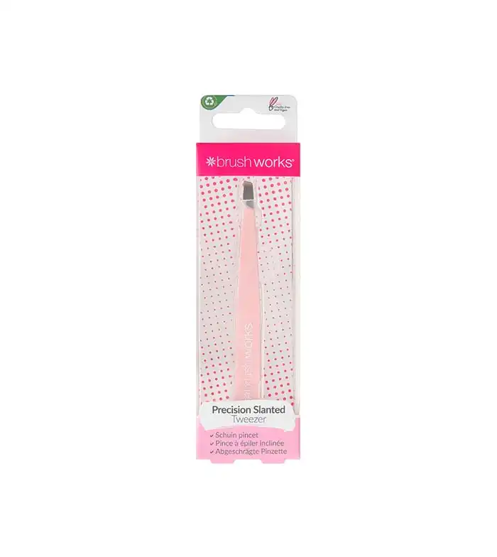 Brushworks - Pinza de depilar biselada - Brushworks - Comparador de precios
