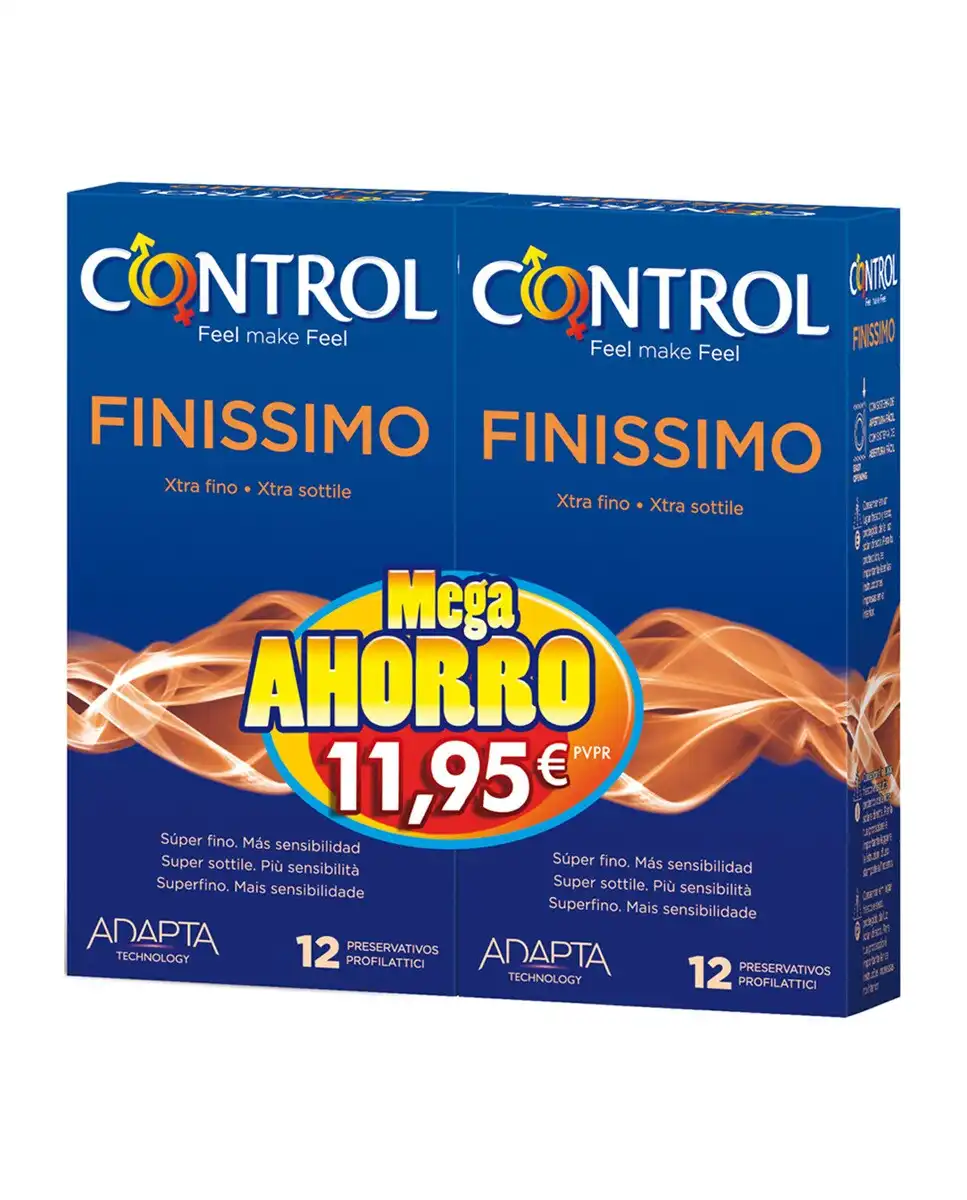 Control - Duplo Preservativos Finissimo - Control - Comparador de precios