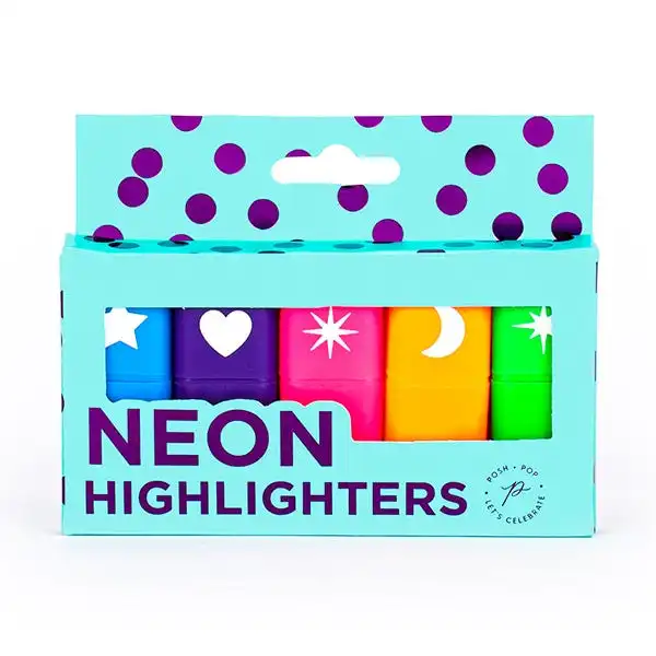 Destacadores Neon - BACK 2 SCHOOL - Comparador de precios