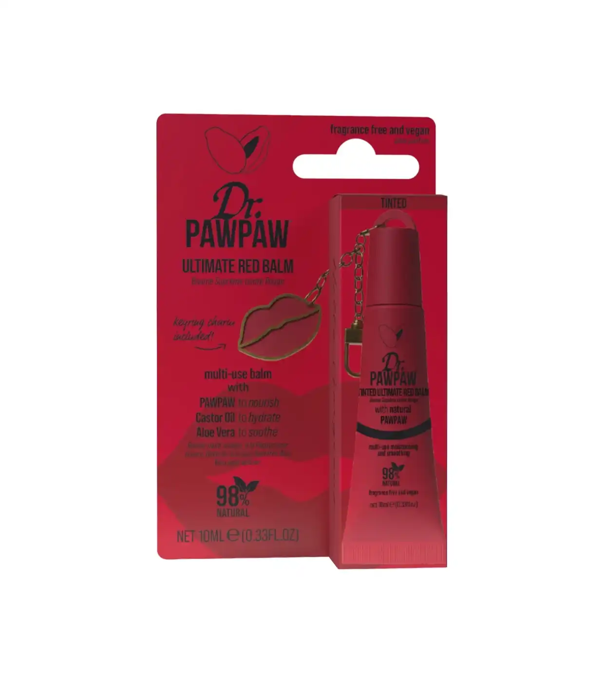 Dr. PAWPAW - Bálsamo labial con charm - Ultimate Red - Dr PawPaw - Comparador de precios