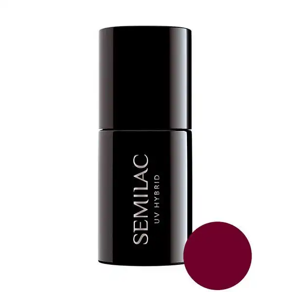 Esmalte Semipermanente 083 Burgundy Wine - SEMILAC - Comparador de precios