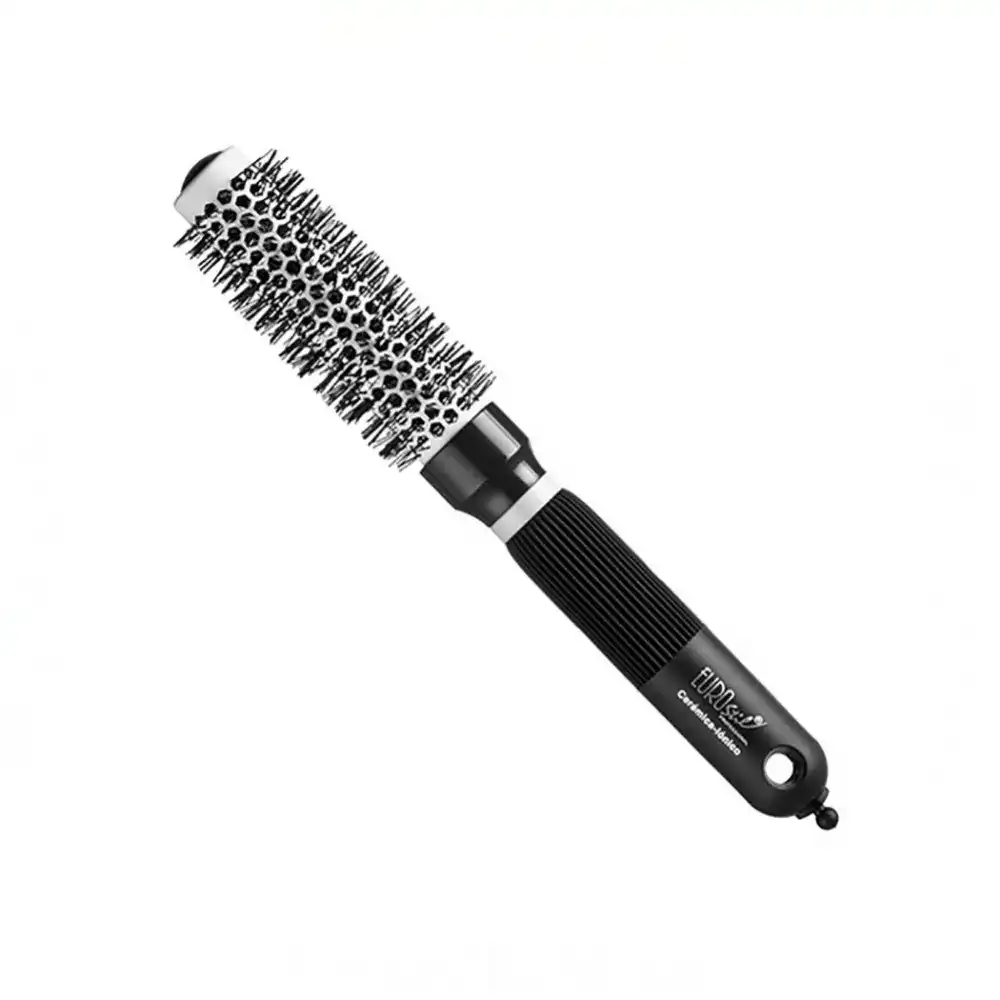 EUROSTIL Cepillo Térmico Mango Goma 25mm, 1 un - Eurostil - Comparador de precios
