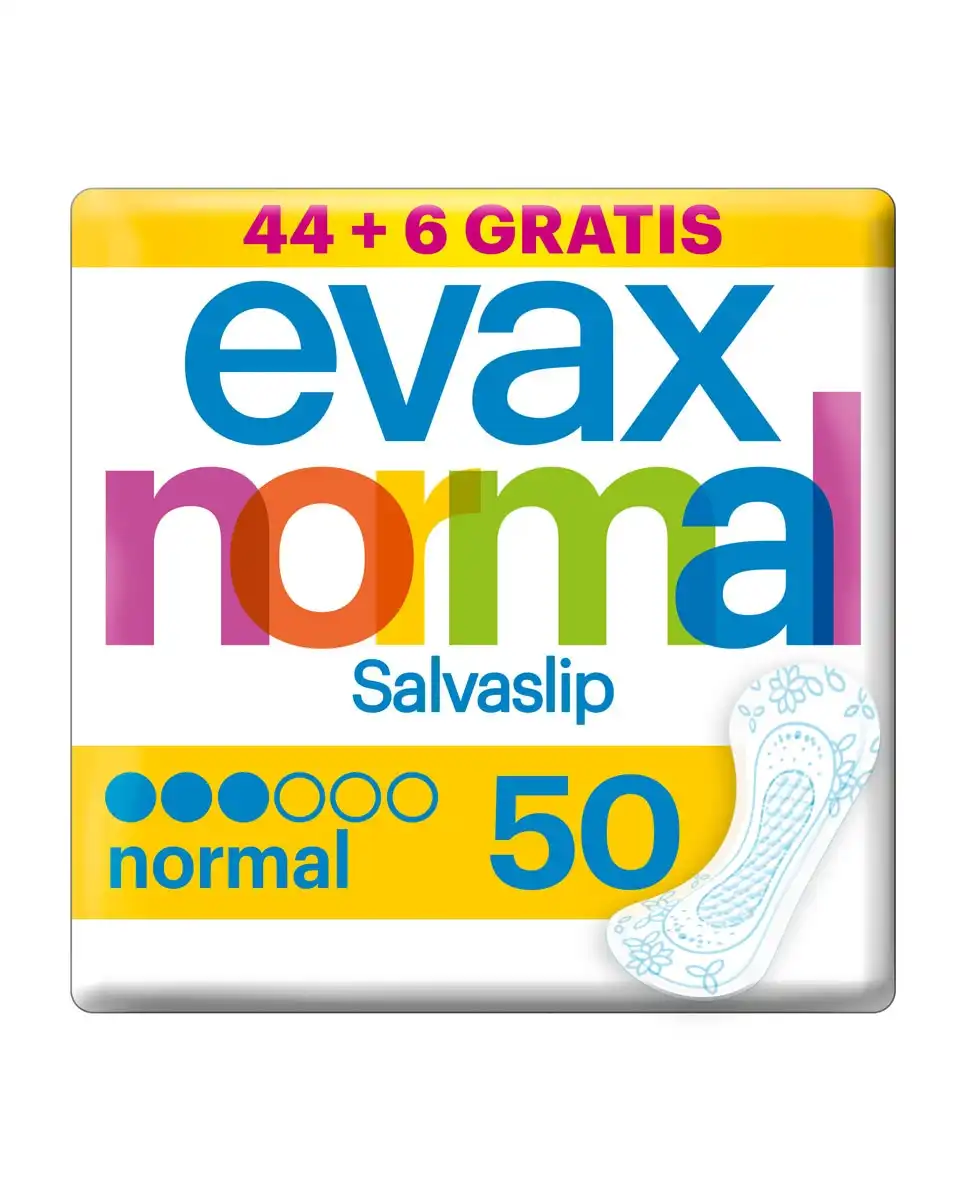 EVAX - 50 Protegeslips Normal Salvaslip - EVAX - Comparador de precios