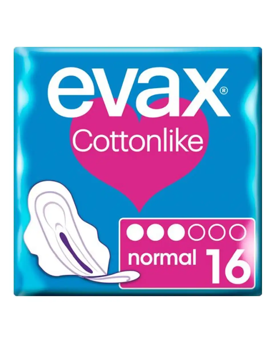 EVAX - Compresas Normal Con Alas Cottonlike - EVAX - Comparador de precios