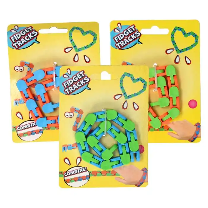 Fidget Tracks Pulsera Inquieta Antiestrés 25 gr - Koopman International - Comparador de precios