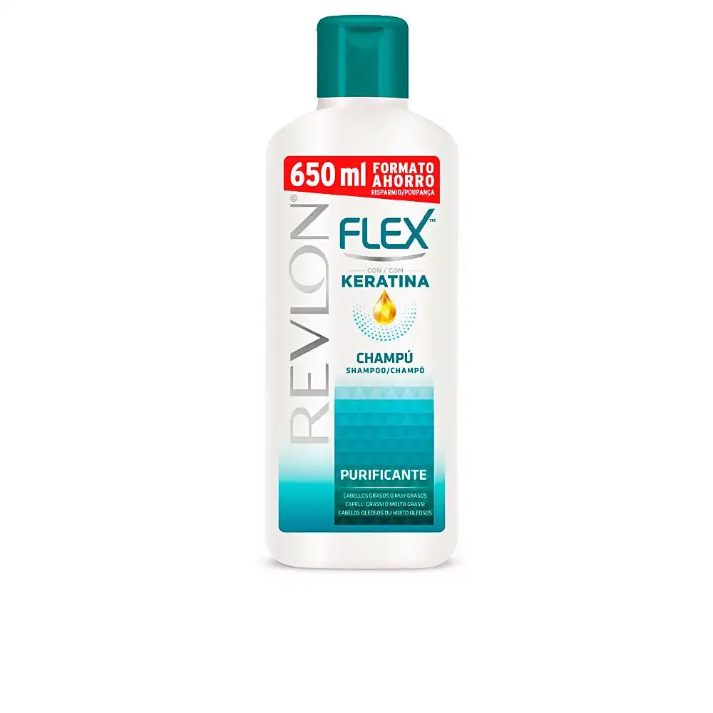 Flex Keratin shampoo purifiant oily hair 650 ml - Revlon Mass Market - Comparador de precios