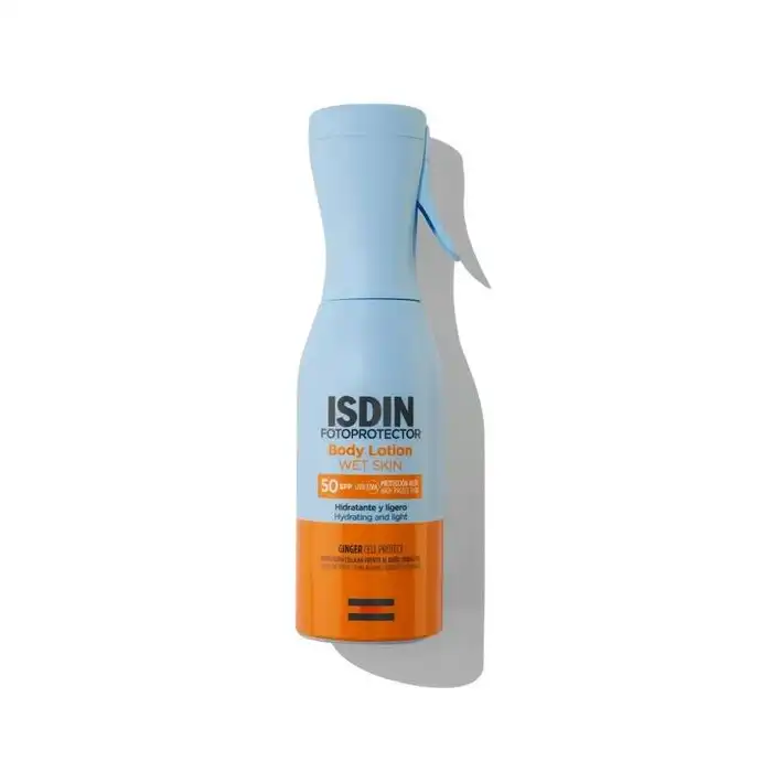 Fotoprotector Body Lotion Wet Skin SPF 50 250 ml - Isdin - Comparador de precios