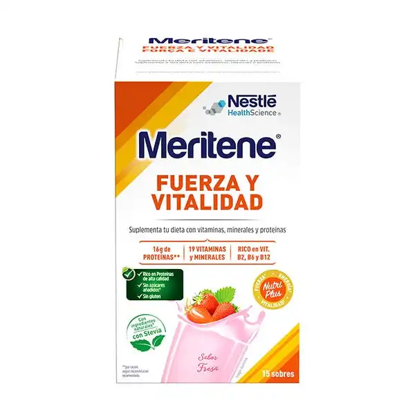 Fuerza Y Vitalidad Sobres - Meritene - Comparador de precios