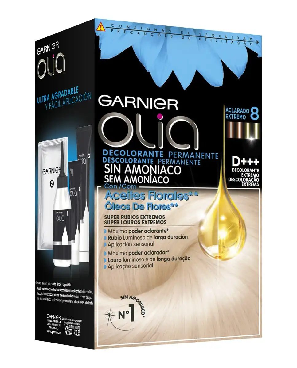 Garnier - Coloración Olia D+++ Decolorante Extremo - Garnier - Comparador de precios