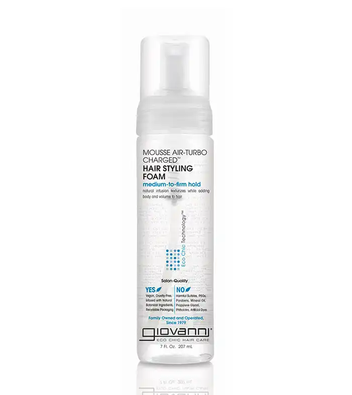 Giovanni - Espuma moldeadora para el cabello - Natural Mousse Air-Turbo Charged - Giovanni - Comparador de precios