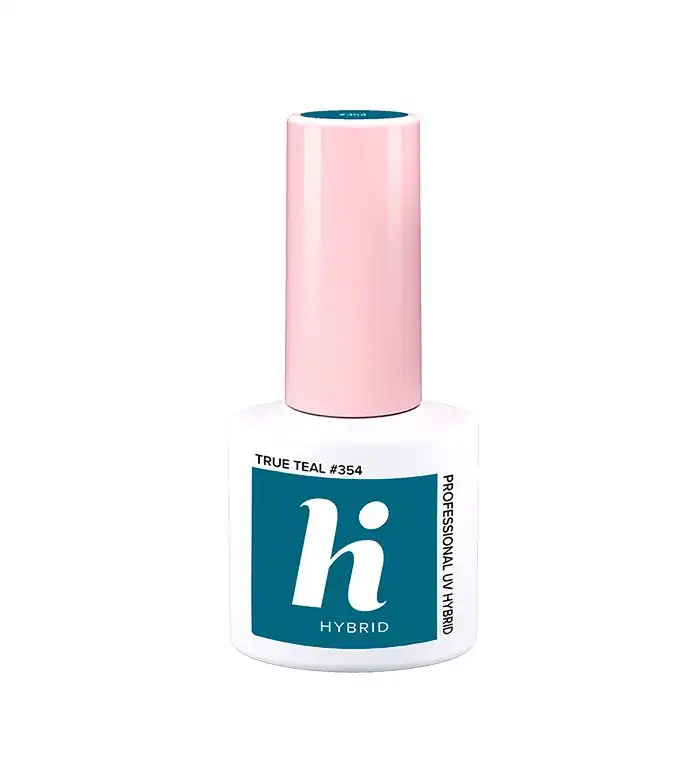 Hi Hybrid - *Hi Moments* - Esmalte de uñas semipermanente - 354: True Teal - Hi Hybrid - Comparador de precios