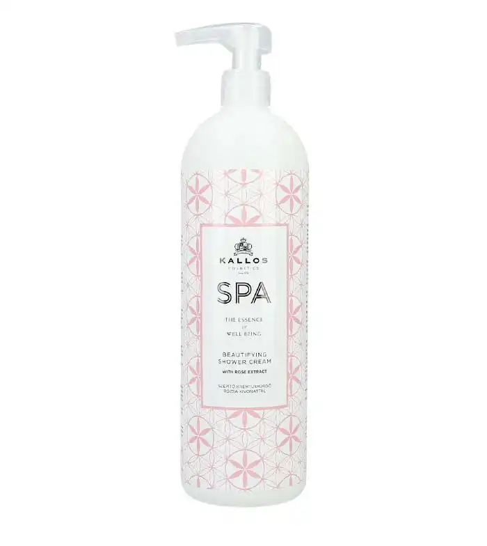 Kallos Cosmetics - Crema de ducha con extracto de rosa Spa - 1000ml - Kallos Cosmetics - Comparador de precios