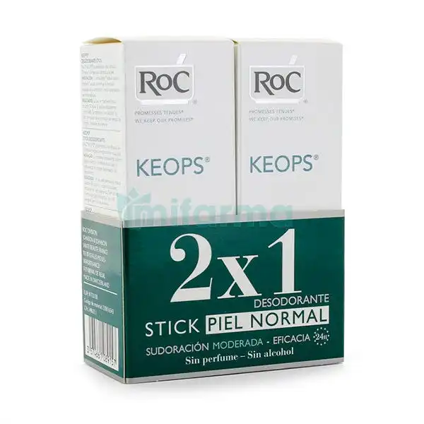 Keops Duplo Deo Stick - Roc - Comparador de precios