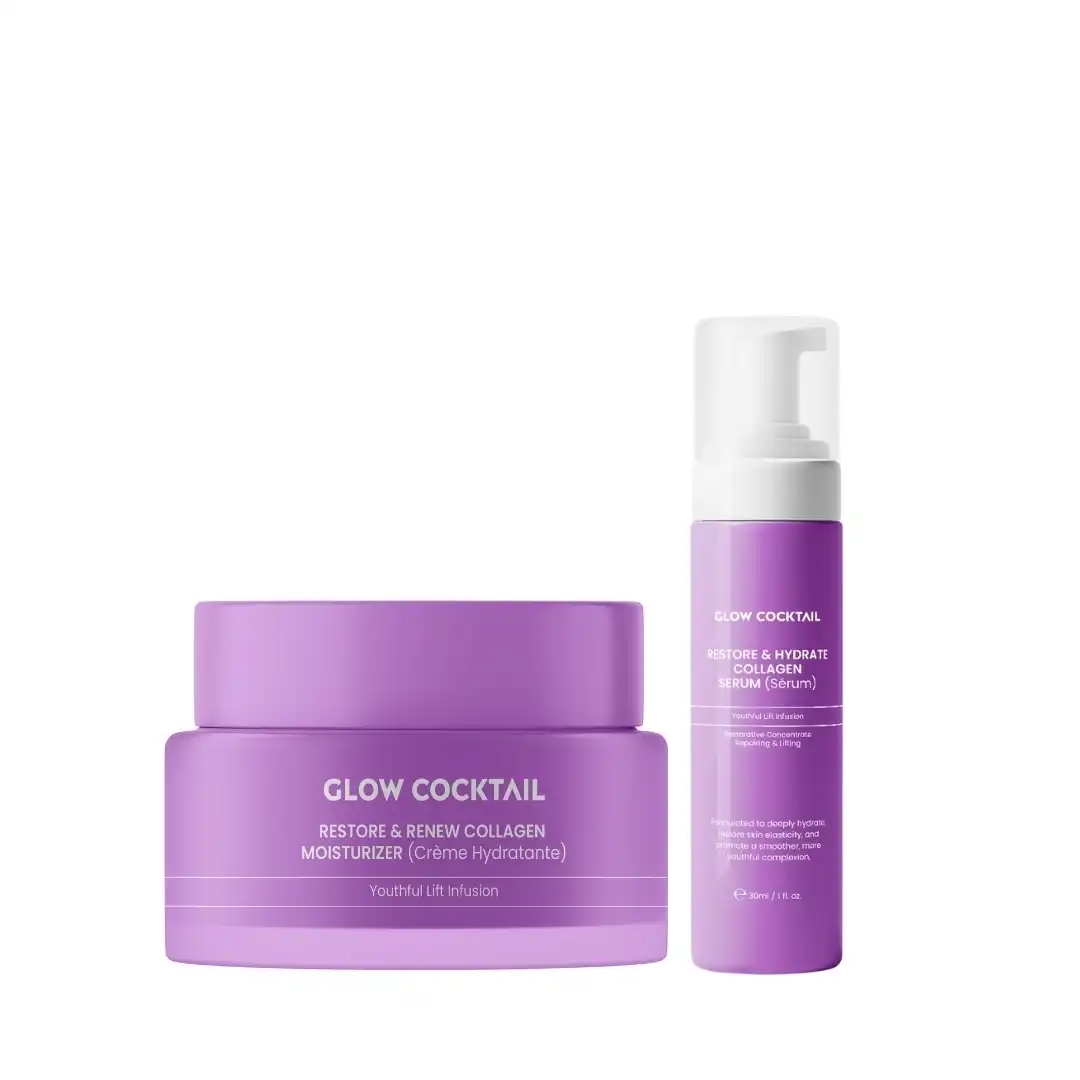 Kit completo de colágeno Set de tratamiento facial - Glow Cocktail - Comparador de precios
