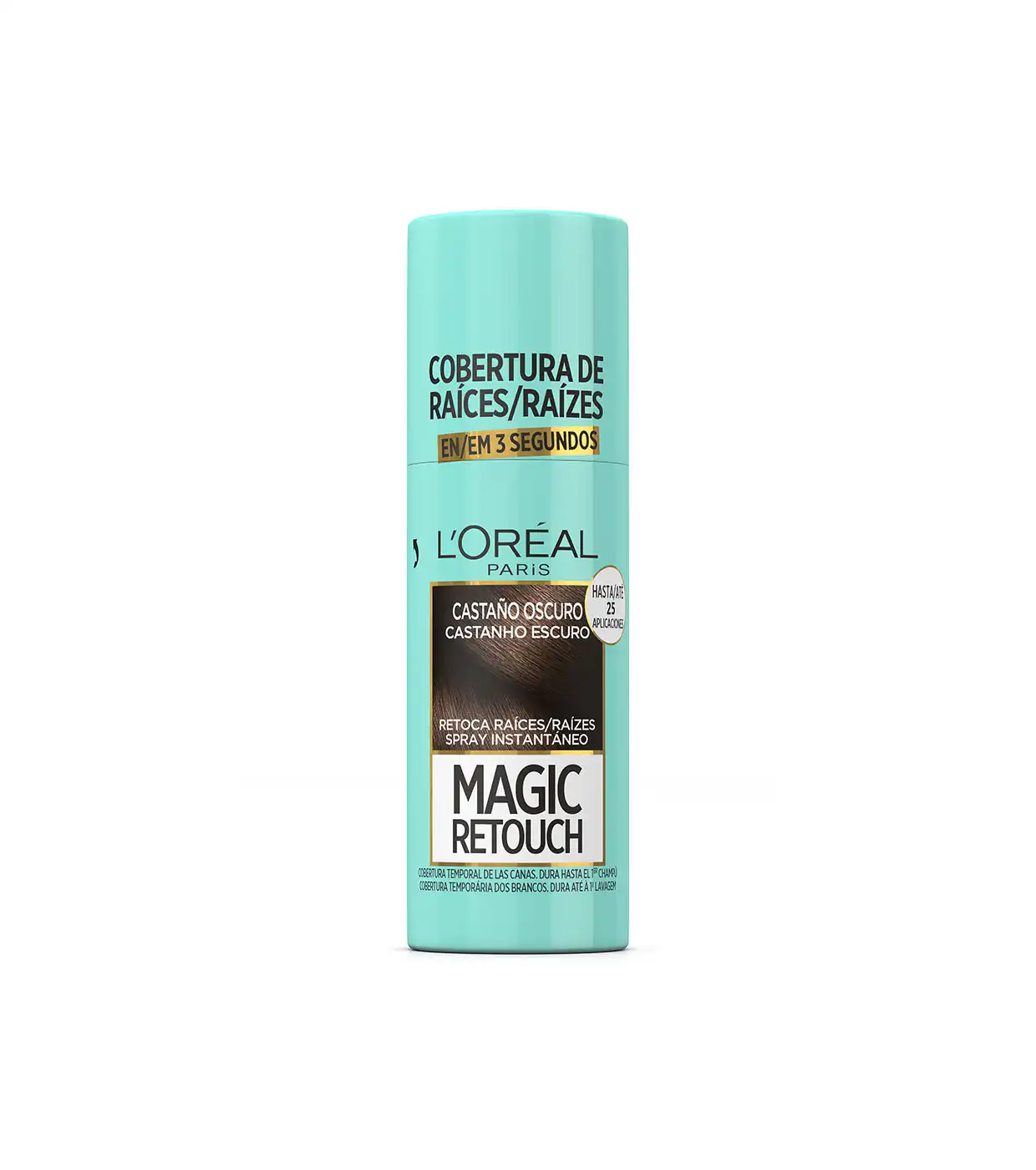 Loreal Paris - Spray Retoca Raíces Magic Retouch - Castaño Oscuro 75ml - Loreal Paris - Comparador de precios