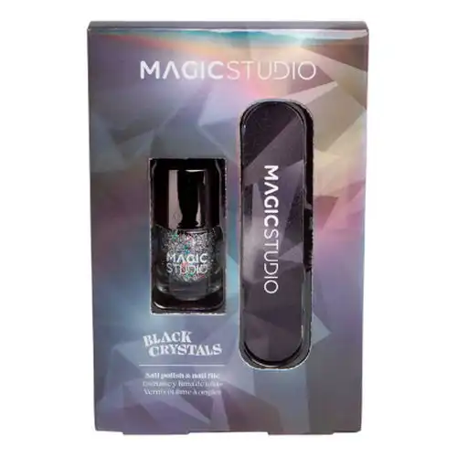 Magic Studio Black Crystal Mini Nail Set 1 und Mini Set Manicura - Magic Studio - Comparador de precios
