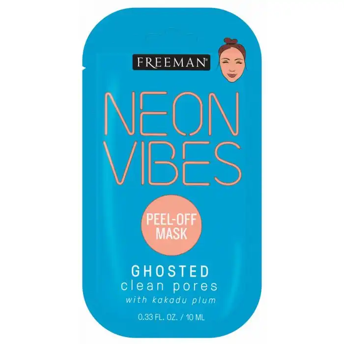 Neon Vibes Ghosted Clean Pores Mask Sachet 10 ml - Freeman - Comparador de precios