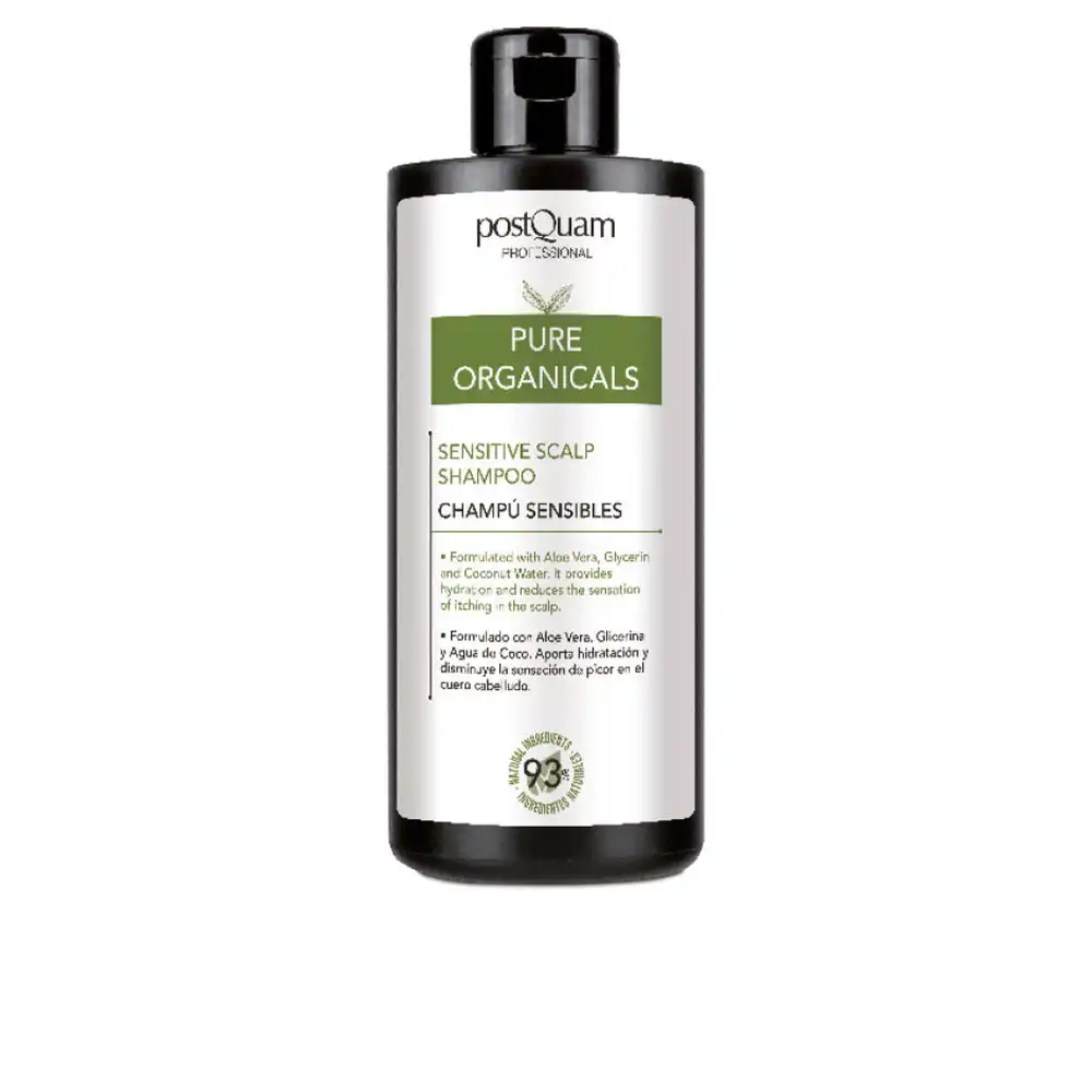 Pure Organicals sensitive scalp shampoo 400 ml - postQuam - Comparador de precios