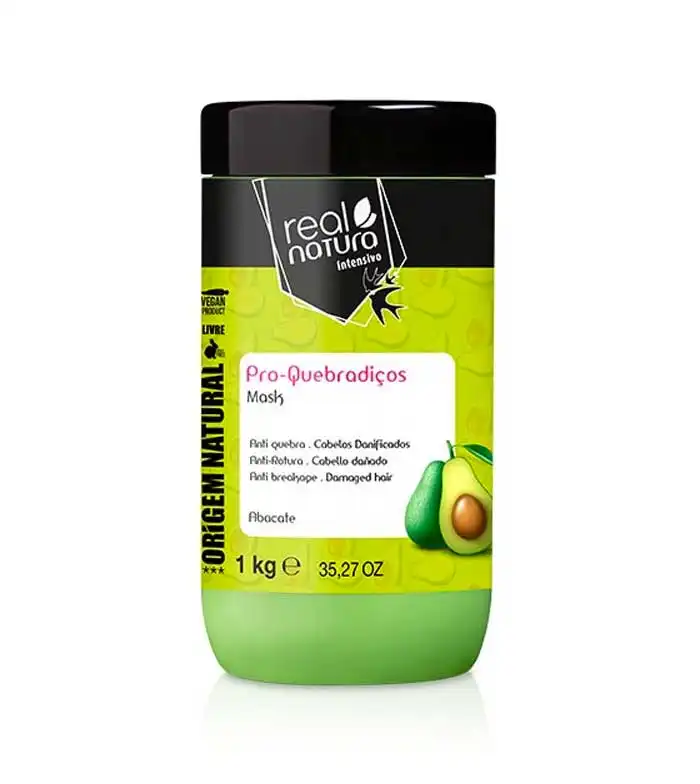 Real Natura - Mascarilla capilar anti-rotura con aguacate 1kg - Cabello dañado - Real Natura - Comparador de precios