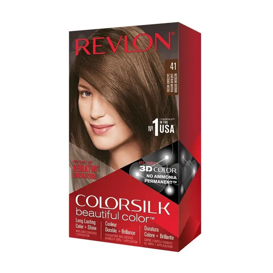 Revlon - ColorSilk Beautiful Color Tintes permanentes 1 pieces Marrón unisex - Revlon - Comparador de precios