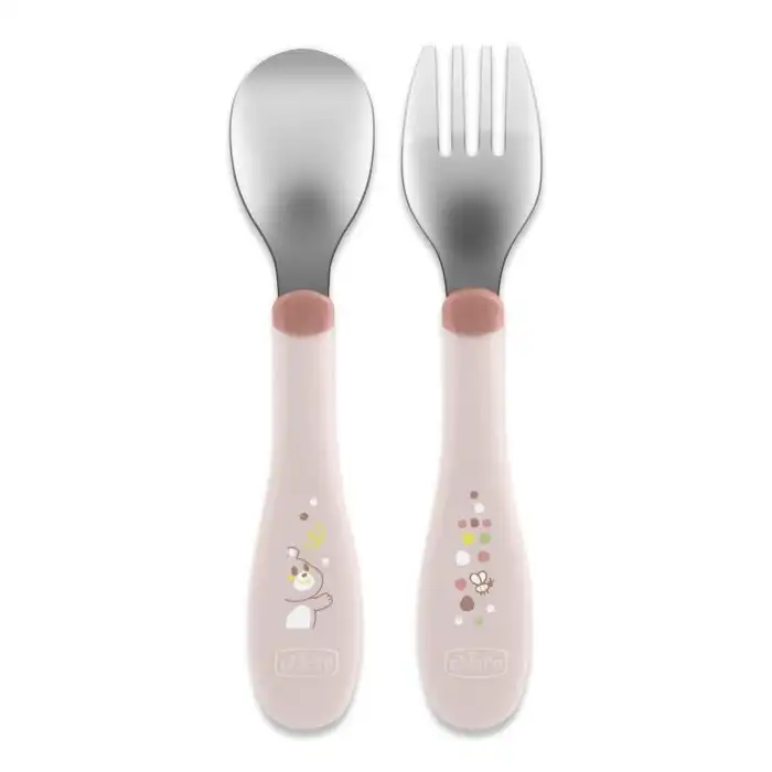 Set Cubiertos Inoxidable  Chicco - Chicco - Comparador de precios