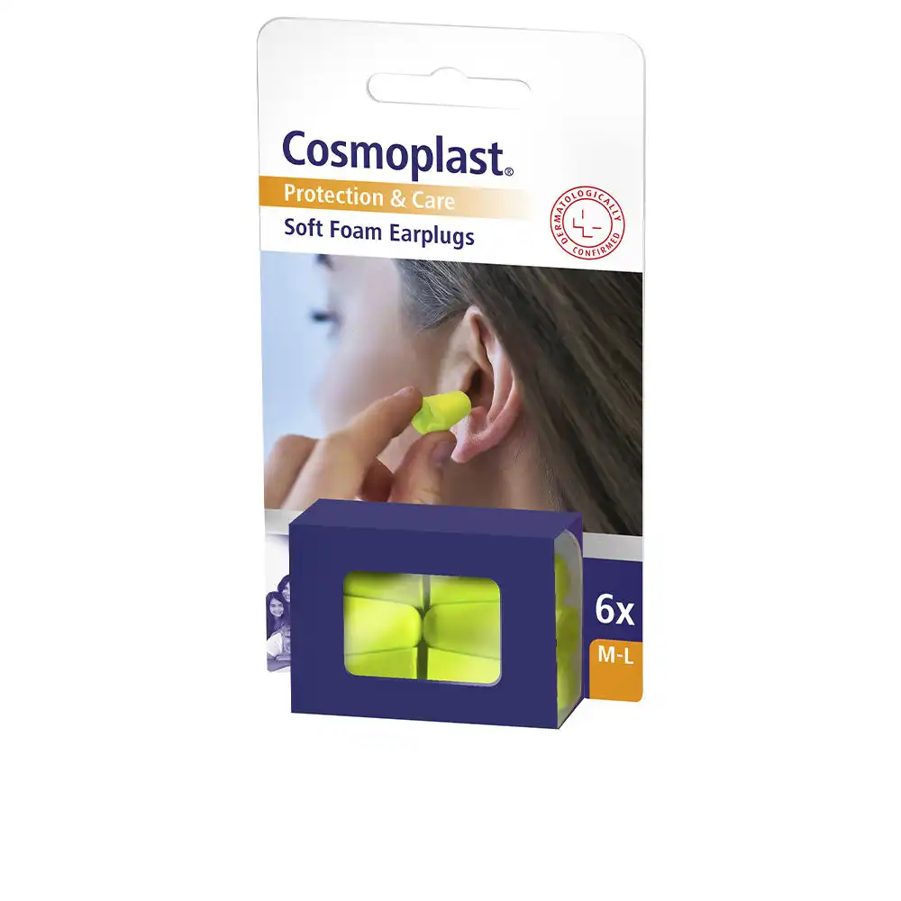 Tapones oídos espuma 6 u - Cosmoplast - Comparador de precios