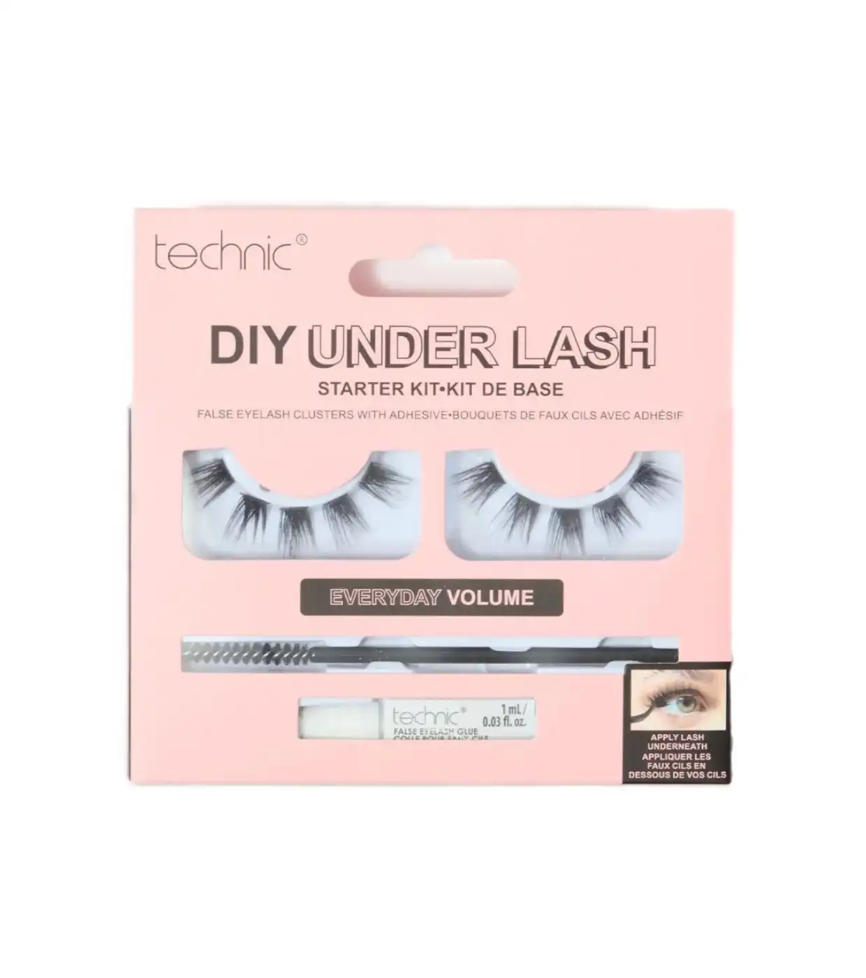 Technic Cosmetics - Pestañas postizas Diy UnderLash - Everyday Volume - Technic Cosmetics - Comparador de precios