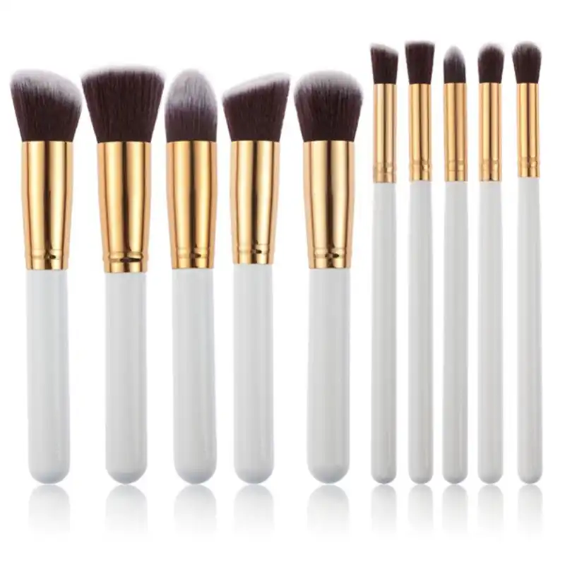 Technique Pro - Juego De Brochas De Maquillaje Sets de brochas 10 pieces Oro Blanco - Technique Pro - Comparador de precios