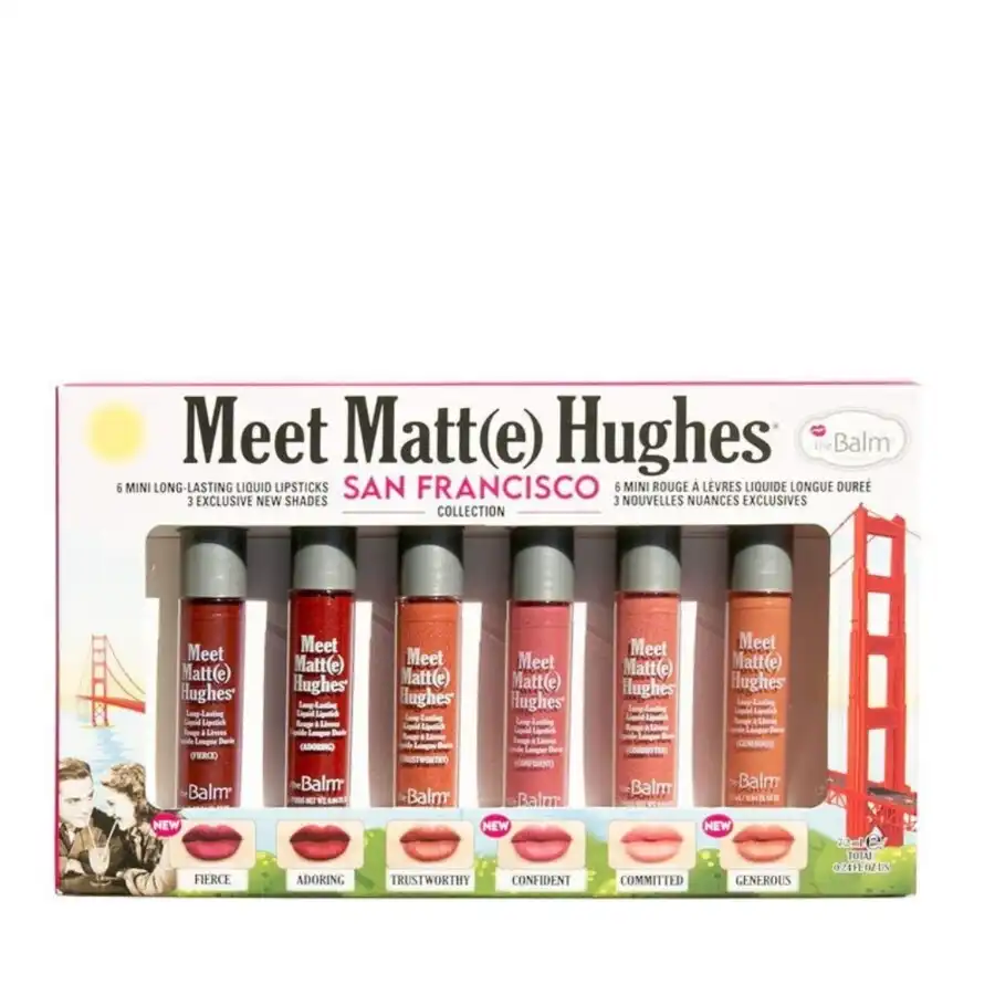 theBalm - Conoce el Mini Kit Hughes Mate Barras de labios 1 pieces SAN FRANCISCO - theBalm - Comparador de precios
