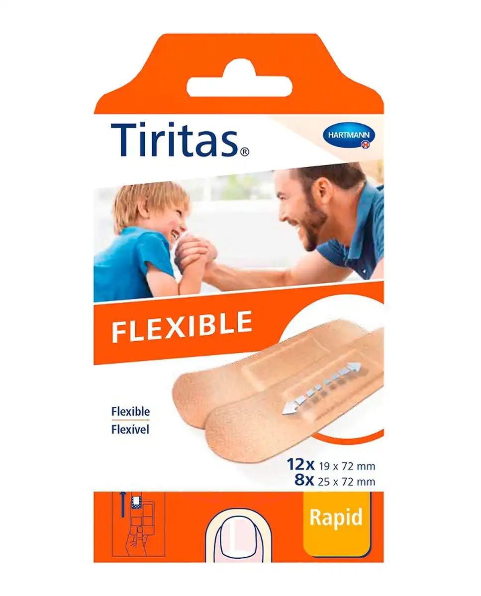 Tiritas - Apósitos Flexible Rapid - Tiritas - Comparador de precios