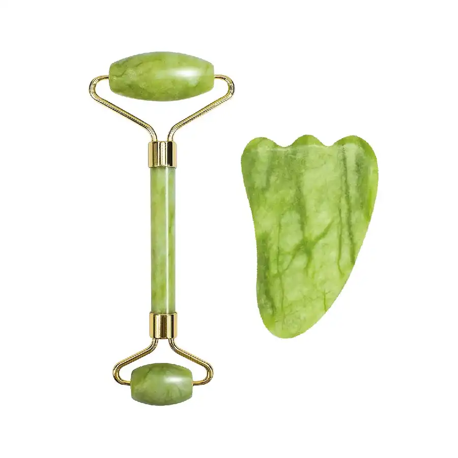 UNIQ - Rodillo De Jade + Piedra Guasha Masaje facial 2 pieces unisex - UNIQ - Comparador de precios