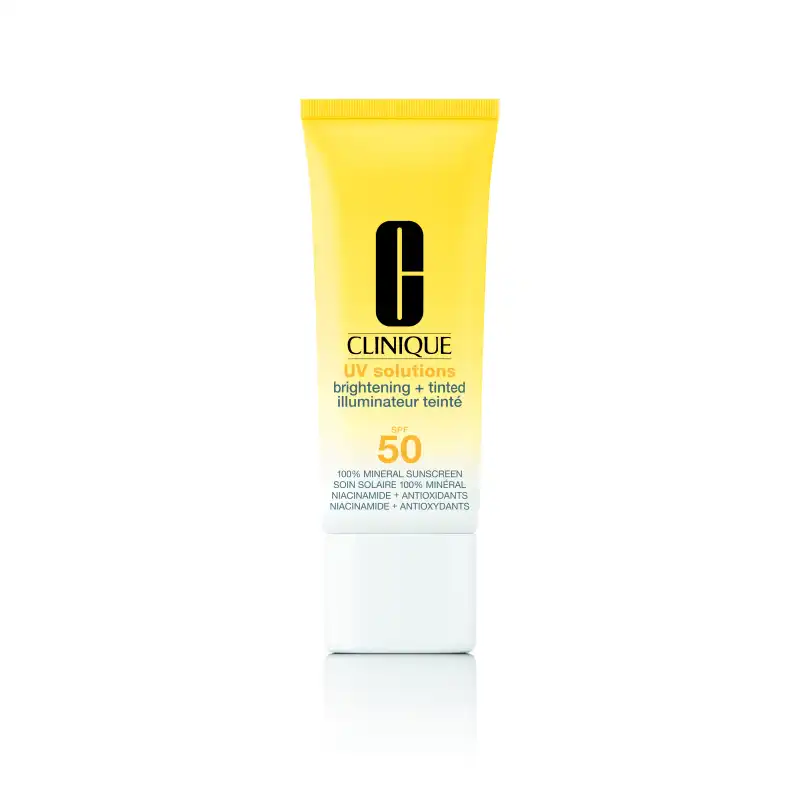 Uv Solutions Brightening + Tinted Sunscreen Spf 50 Medium 40 Ml - Clinique - Comparador de precios