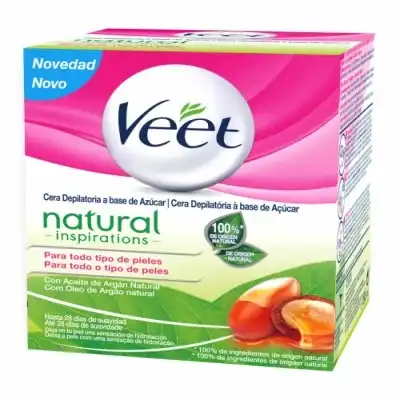 Veet Cera Tibia Natural Inspirations, 250 ml - Veet - Comparador de precios