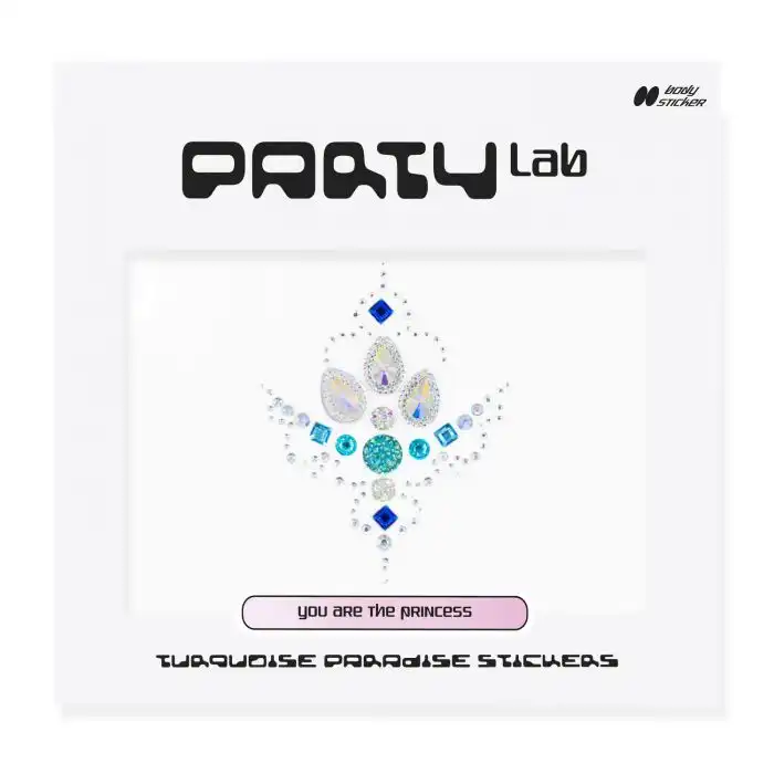 ¡25% DTO! Party Lab Stickers Turquoise Paradise - You Are The Princess - Comparador de precios