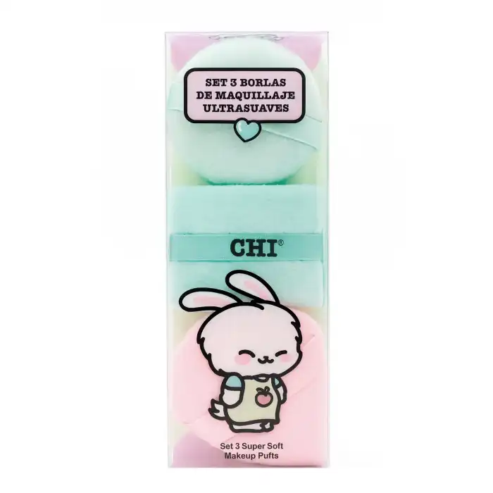 Set 3 Borlas de Maquillaje Ultrasuave - CHI - Comparador de precios