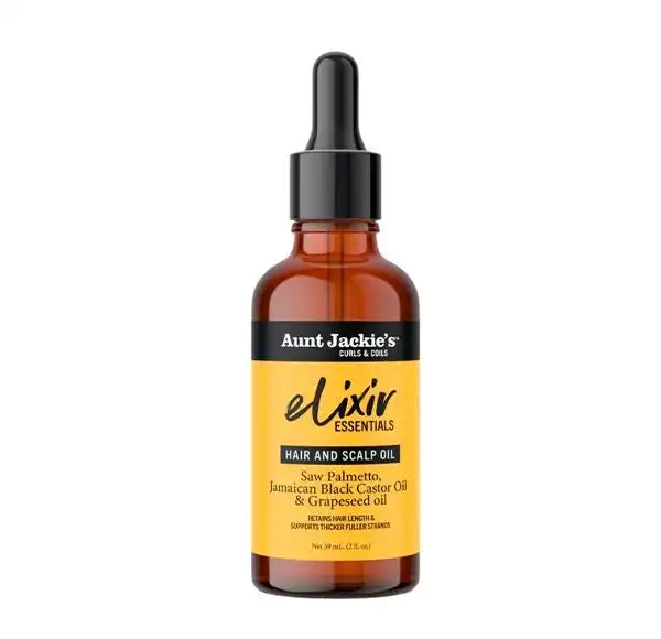 Aceite Elixir Saw Palmetto & Jamaican Black - Aunt Jackies - Comparador de precios