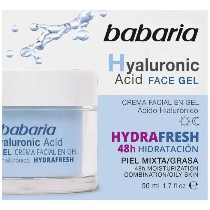 Ácido Hialurónico Crema Facial en Gel - Babaria - Comparador de precios