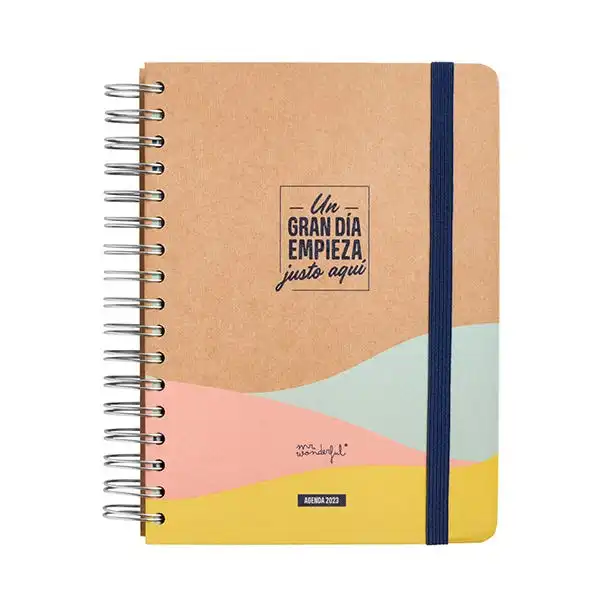 Agenda Un Gran DÃa Empieza Justo Aquà - Mr Wonderful - Comparador de precios