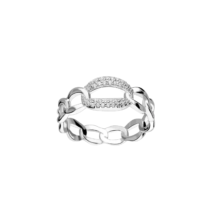 Anillo Eslabones  ByDamacoco  Pendientes - ByDamacoco - Comparador de precios