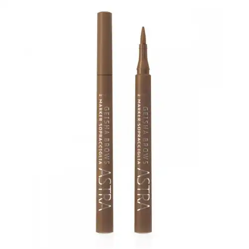 Astra Geisha Brows Marker 2 Brown Lápiz Cejas - Astra - Comparador de precios