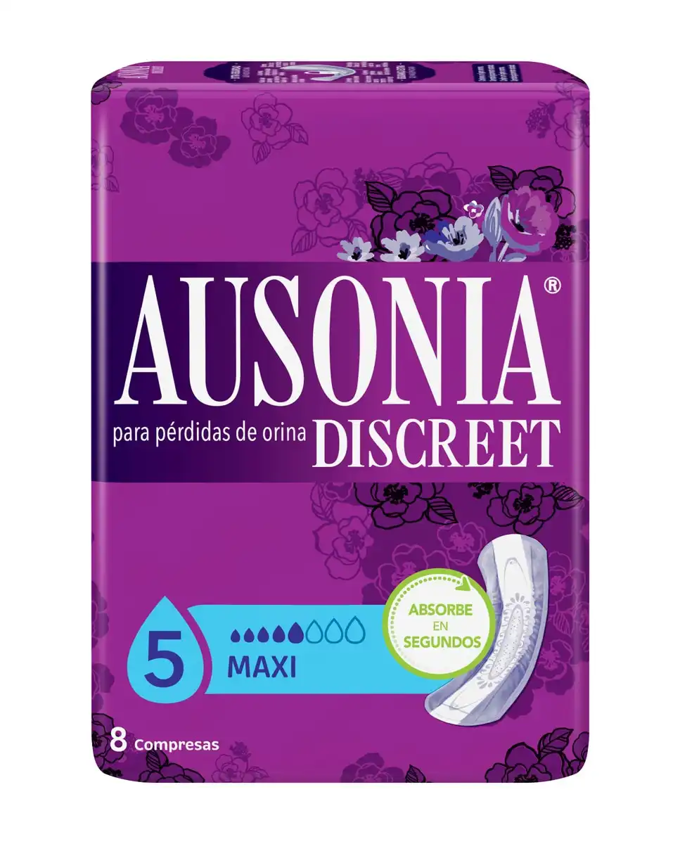 AUSONIA - Compresas Para Pérdidas De Orina Discreet Maxi - AUSONIA - Comparador de precios