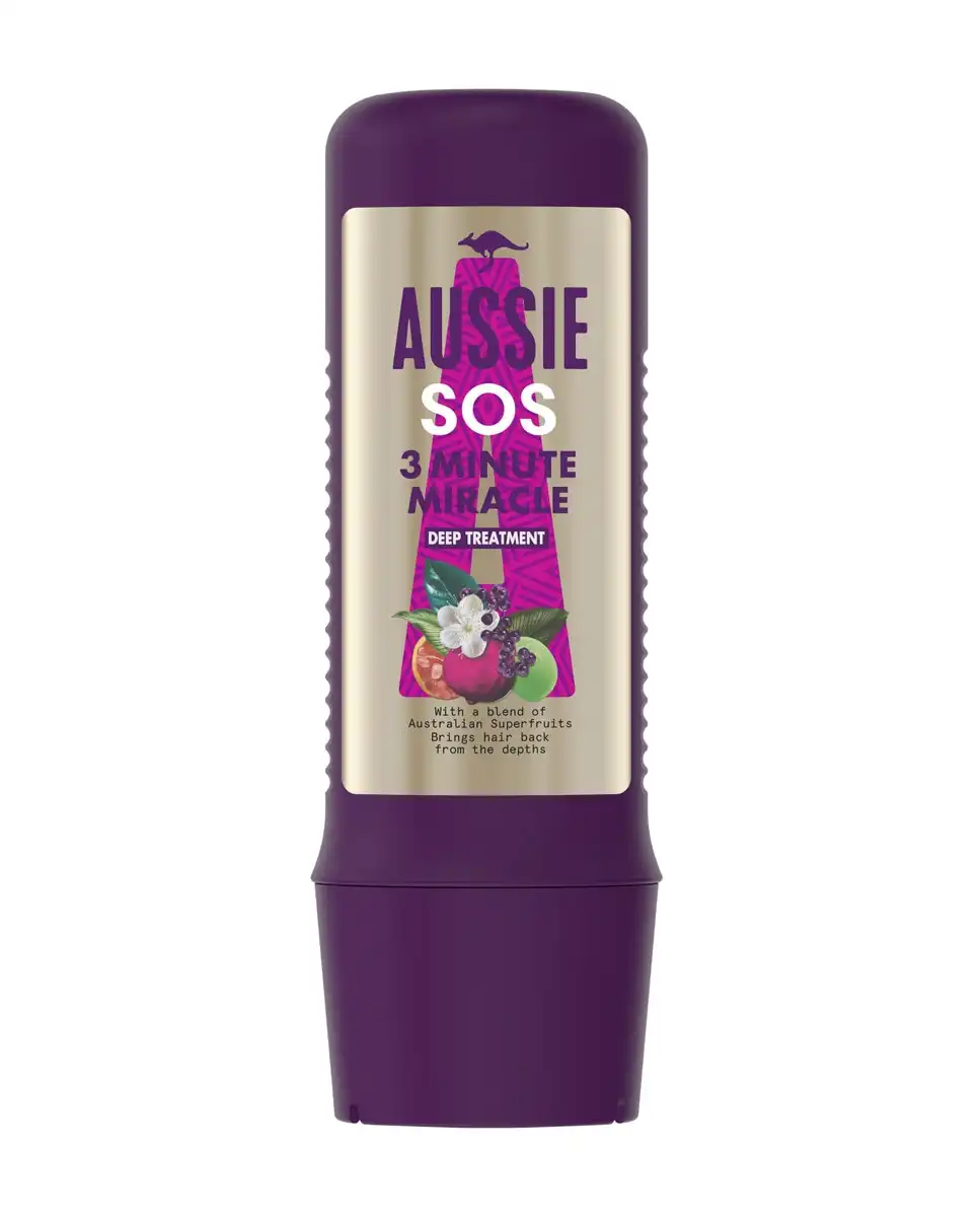 Aussie - Tratamiento Intensivo SOS Deep Repair 3 Minute Miracle Para Pelo Dañado - Aussie - Comparador de precios