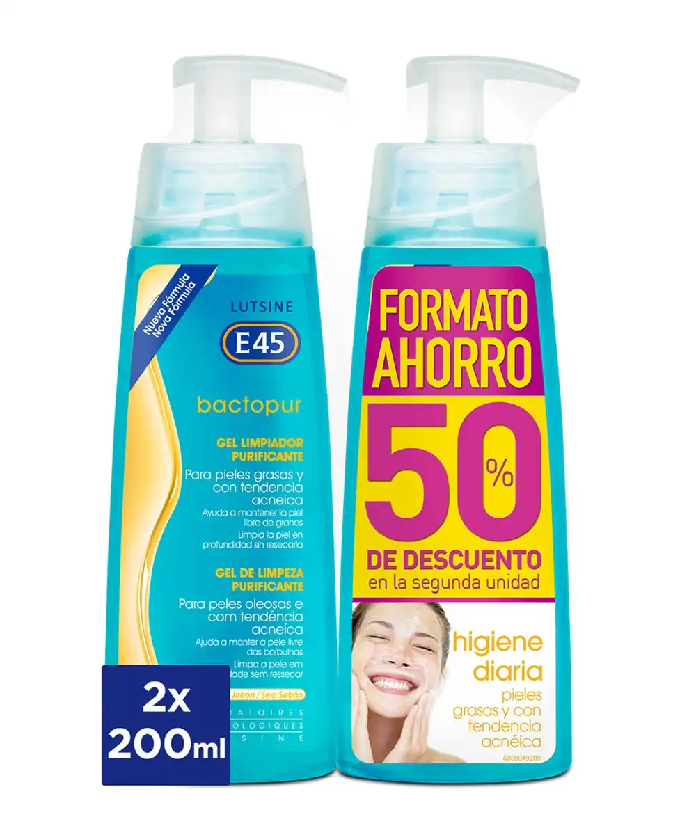 Bactopur - Duplo Gel Limpiador Purificante - Bactopur - Comparador de precios