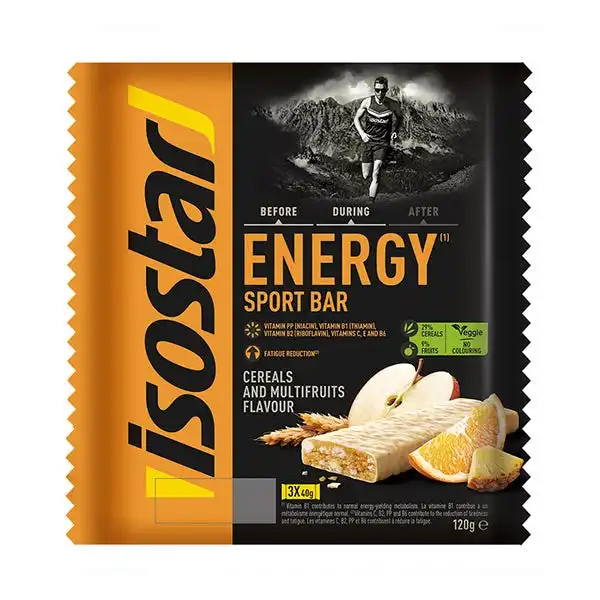 Barra High Energy Frutas - ISOSTAR - Comparador de precios