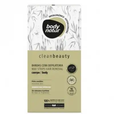 Body Natur Bandas Corporales Cleasing Beauty Piel Sensible, 10 un - Body Natur - Comparador de precios