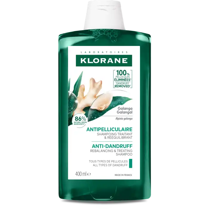 Champú Anticaspa Galanga 400 ml - Klorane - Comparador de precios